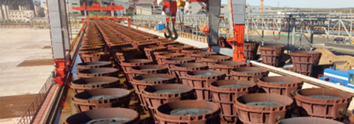 Metallurgical slag tank casting factory Metallurgical slag tank casting factory