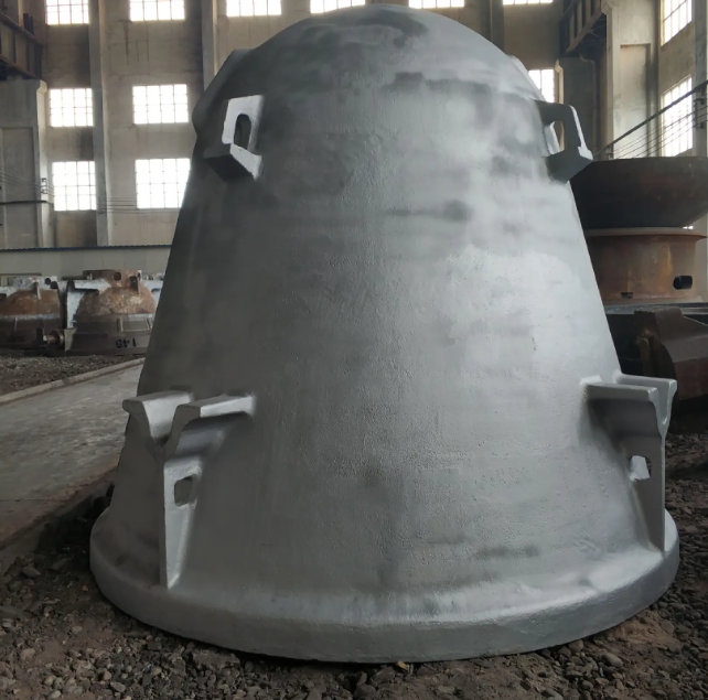 Cast steel slag pot